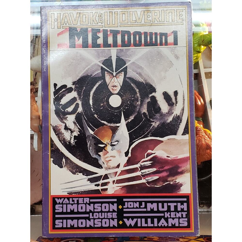 Havok & Wolverine - Meltdown #1 (Epic Comics Marvel Comics November 1988) G/VG